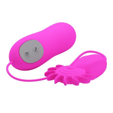 Stymulator łechtaczki Pretty Love Boris z języczkami silikonowy 12 trybów