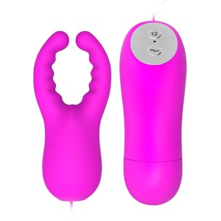 Stymulator łechtaczki silikonowy Pretty Love mini 12 wibracji