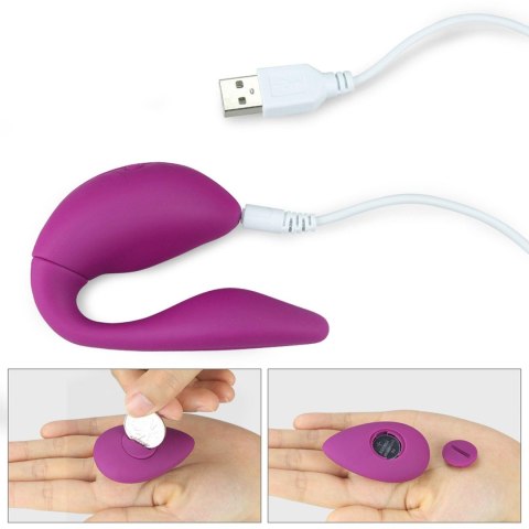 Wibrator silikonowy Lovetoy OSensual stymulator punktu G łechtaczki USB