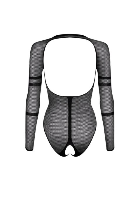 Body erotyczne Obsessive B137 wężowe czarne XL XXL