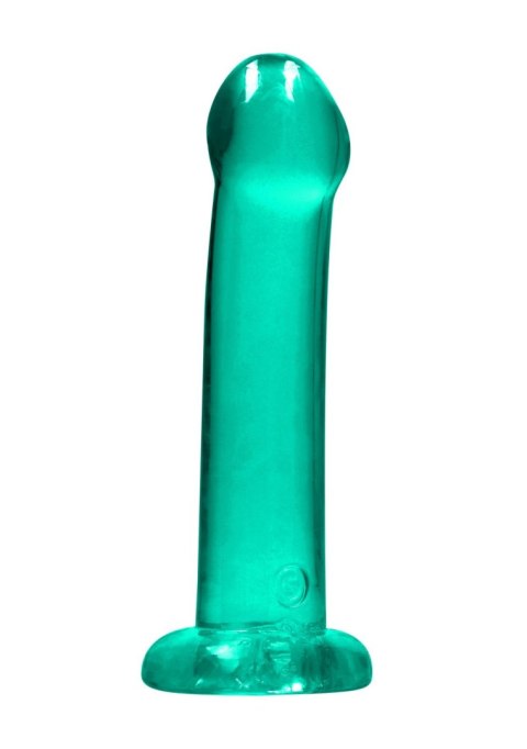 Dildo RealRock Crystal Clear przezroczyste z przyssawką 17 cm
