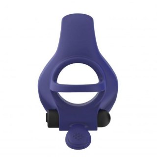 Pierścień wibrujący Gladiator Toyz4lovers niebieski USB