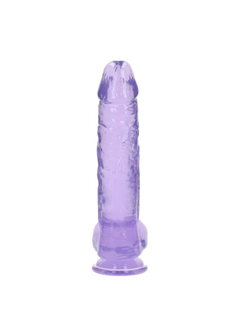 Realistyczne dildo żelowe z jądrami RealRock 25 cm