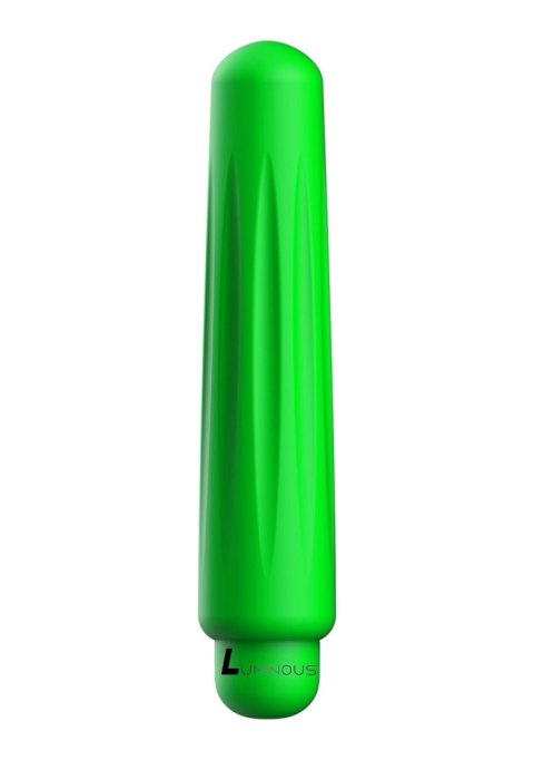 Wibrator pociskowy Luminous zielony 10 prędkości