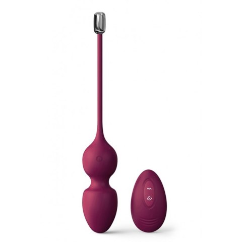 Wibrujące kulki miłości Dorcel śliwkowe