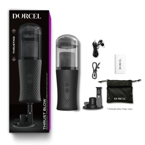 Automatyczny masturbator Thrust Blow Dorcel z przyssawką 15 cm USB