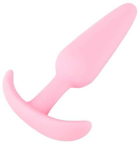 Korek analny Cuties Rose silikonowy 8,4 cm