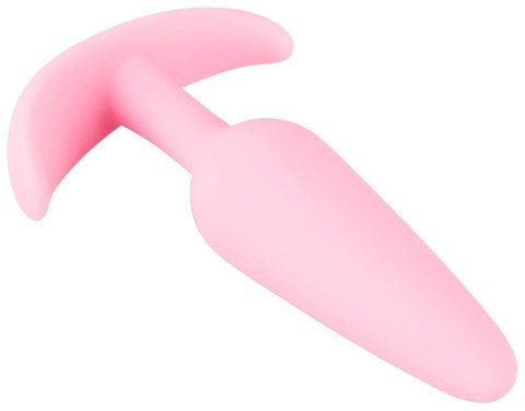 Korek analny Cuties Rose silikonowy 8,4 cm
