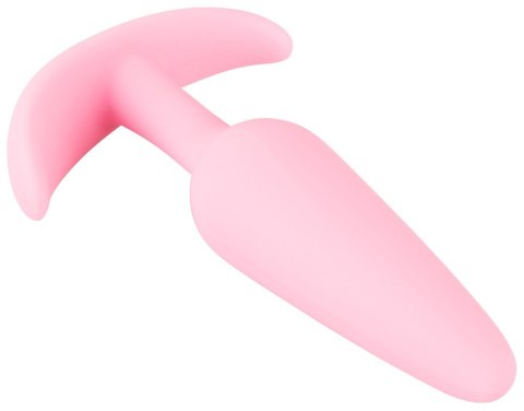 Korek analny Cuties Rose silikonowy 8,4 cm