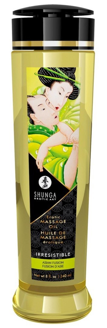 Luksusowy erotyczny olejek do masażu Shunga Irresistible Asian Fusion