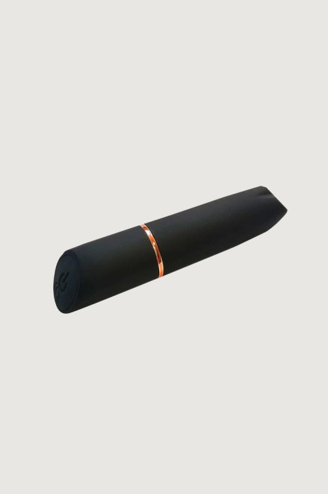 Mini wibrator Adrien Lastic Rocket czarny silikonowy USB 9 cm