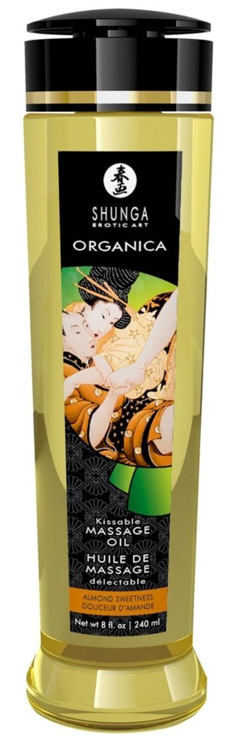 Olejek do masażu Shunga Organica Słodycz Migdałowa 240ml