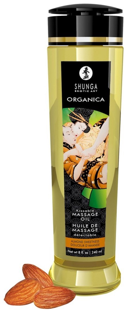 Olejek do masażu Shunga Organica Słodycz Migdałowa 240ml