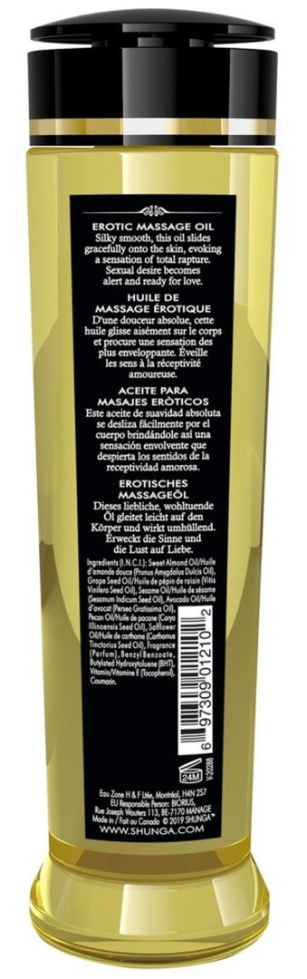 Olejek do masażu erotycznego kokosowy Shunga Adorable 240 ml