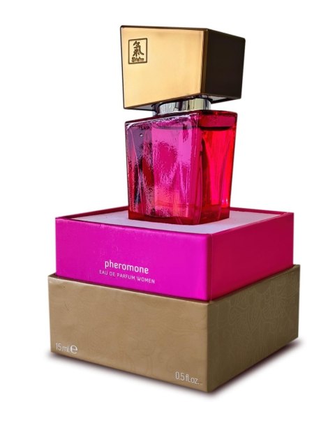 Perfumy feromonowe Shiatsu Hot woman różowy 15 ml