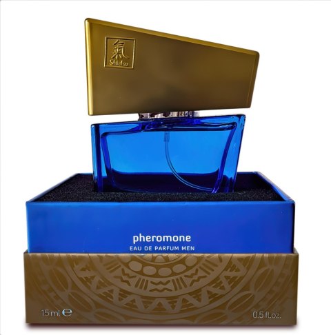 Perfumy feromonowe Shiatsu męskie granatowe 15 ml