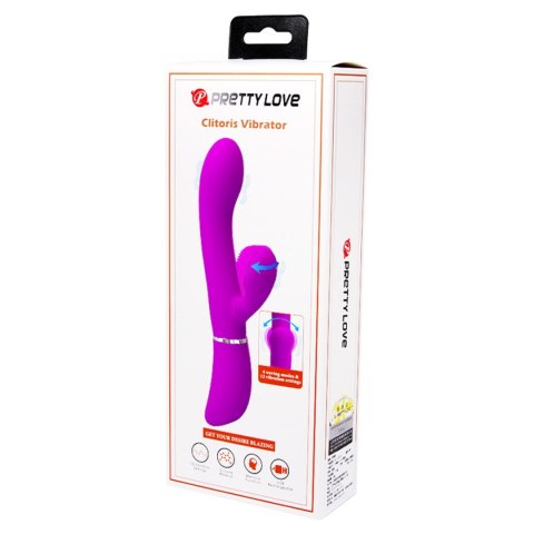 Wibrator łechtaczkowy punktu G Pretty Love 12 wibracji silikonowy USB