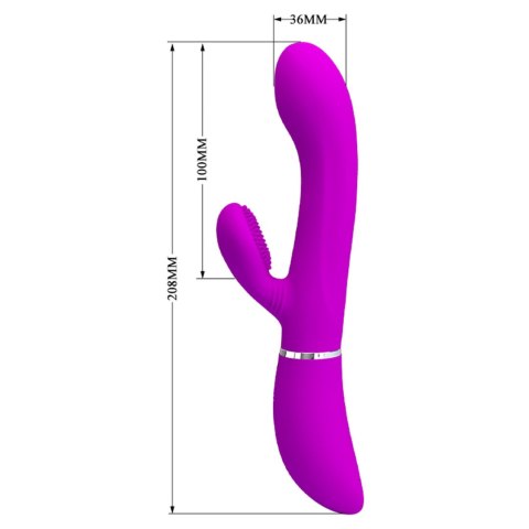 Wibrator łechtaczkowy punktu G Pretty Love 12 wibracji silikonowy USB