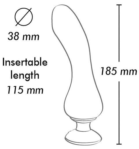 Wibrator punktu G Shunga Sanya silikonowy różowy USB 18,5 cm