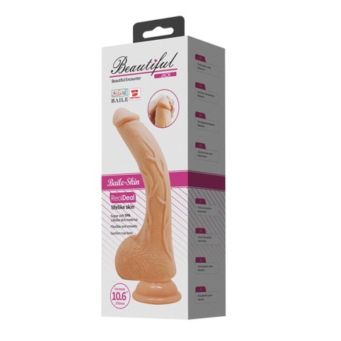 Wibrator realistyczny Baile Beautiful Jack 27 cm