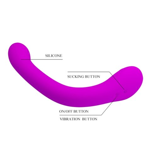 Wibrator ssący łechtaczki punkt G Pretty Love Alex USB