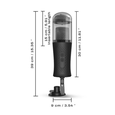 Automatyczny masturbator Thrust Blow Dorcel z przyssawką 15 cm USB