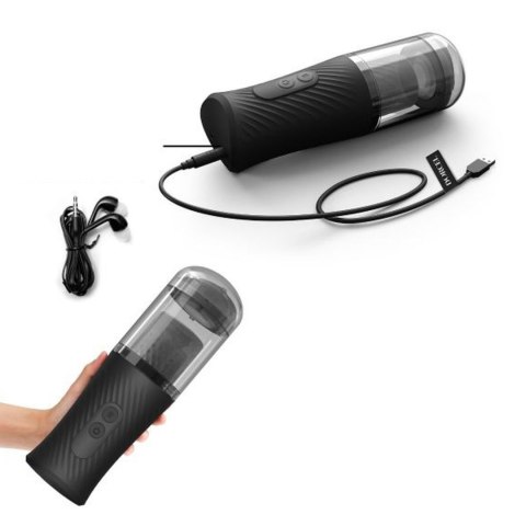 Automatyczny masturbator Thrust Blow Dorcel z przyssawką 15 cm USB