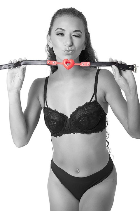 Knebel kulowy sercowaty Sportsheets regulowany