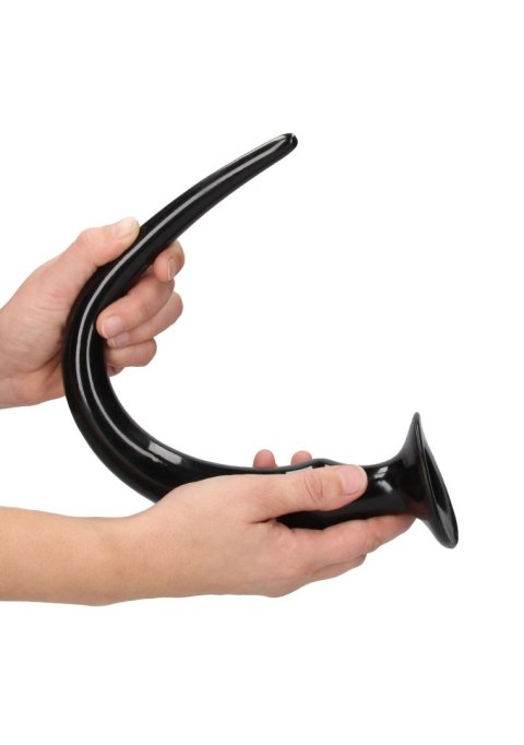 Kolczaste dildo analne Ouch 42 cm czarne