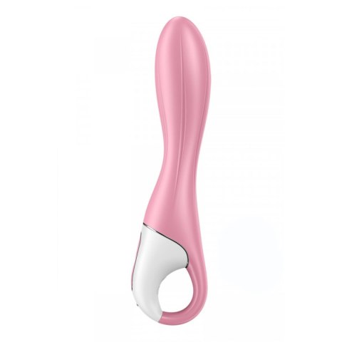 Wibrator nadmuchiwany Satisfyer Air Pump 2 jasnoczerwony USB 21 cm