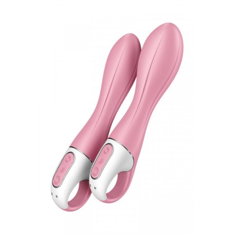Wibrator nadmuchiwany Satisfyer Air Pump 2 jasnoczerwony USB 21 cm