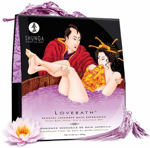 Żel do kąpieli Lovebath Lotus Sensuel Shunga
