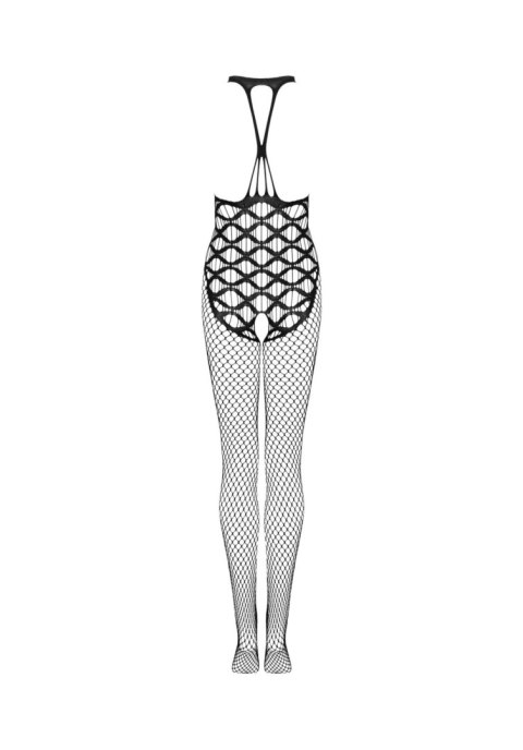 Bodystocking Obsessive G332 czarny z otwartym krokiem S/M/L