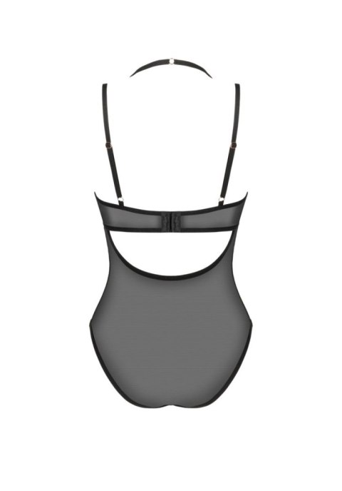 Czarne body erotyczne Selinne Obsessive XL/2XL