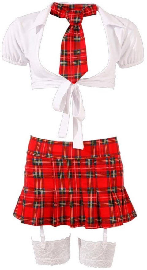 Kostium uczennicy Cottelli Schoolgirl Set S