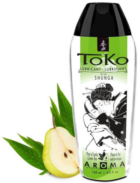 Lubrykant smakowy Shunga Toko Aroma gruszka zielona herbata 165ml