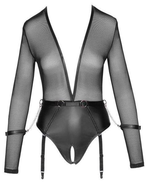 Body Cottelli BONDAGE czarne L z kajdankami