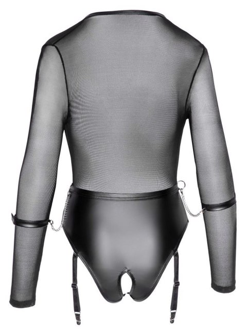 Body Cottelli BONDAGE czarne L z kajdankami