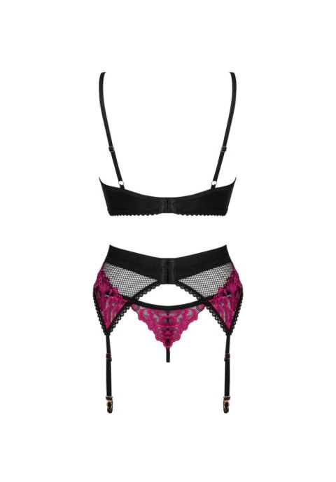 Komplet bielizny Rosenty Obsessive XL 2XL