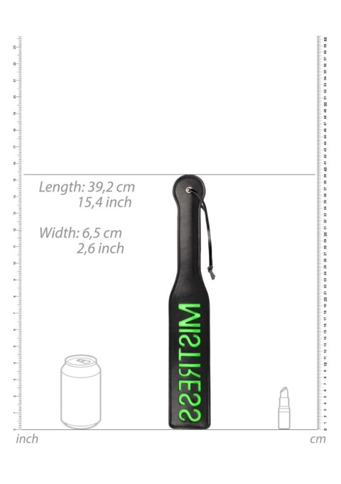 Packa BDSM Ouch! świecąca w ciemności czarna neon zielona