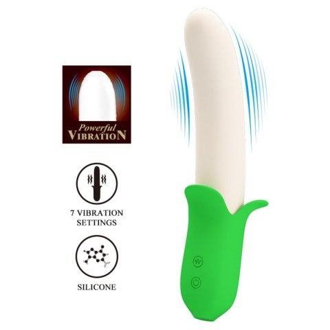 Wibrator silikonowy punktu G Pretty Love Banana Knight USB