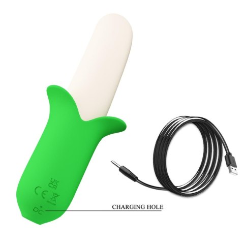 Wibrator silikonowy punktu G Pretty Love Banana Knight USB