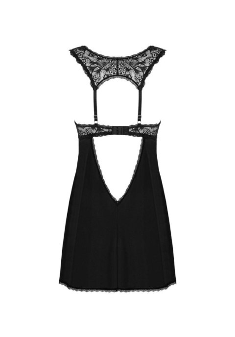 Babydoll Obsessive Donna Dream czarny XS/S z stringami