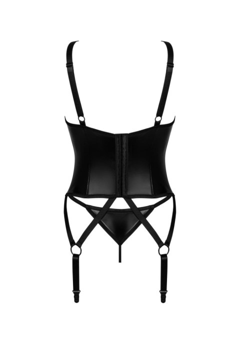 Gorset i stringi Armares Obsessive czarny XS/S
