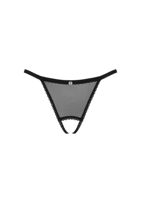 Stringi otwarte Celia Noir Obsessive czarne XL/2XL