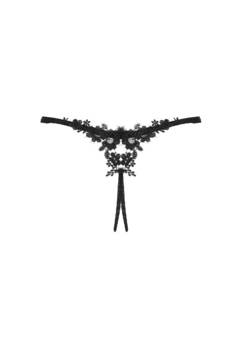 Stringi otwarte Celia Noir Obsessive czarne XL/2XL