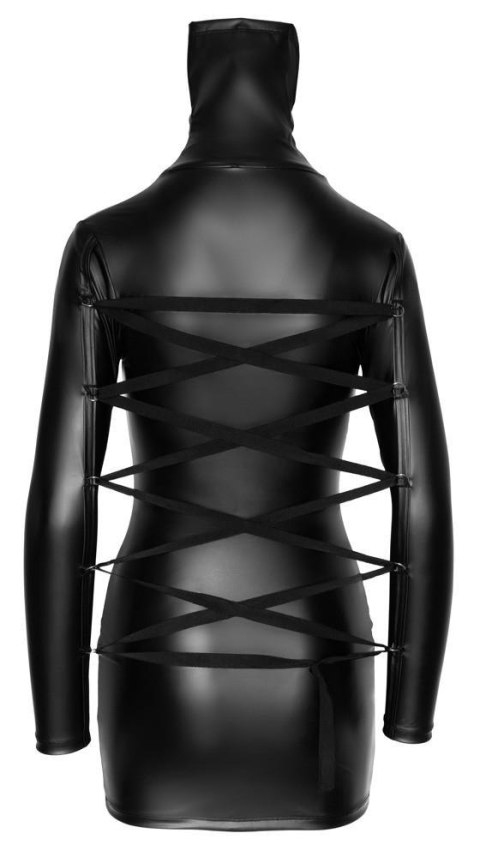 Sukienka bondage Cottelli BONDAGE czarna L z zamkiem