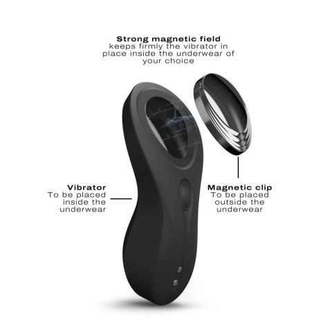 Dyskretny stymulator łechtaczki do bielizny Dorcel Discreet Vibe USB