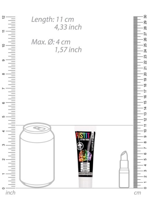 Lubrykant do fistingu Fist It Extra Thick tęczowy 25 ml