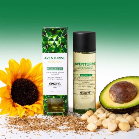 Olejek do masażu Exsens Aventurine Avocado 100 ml
